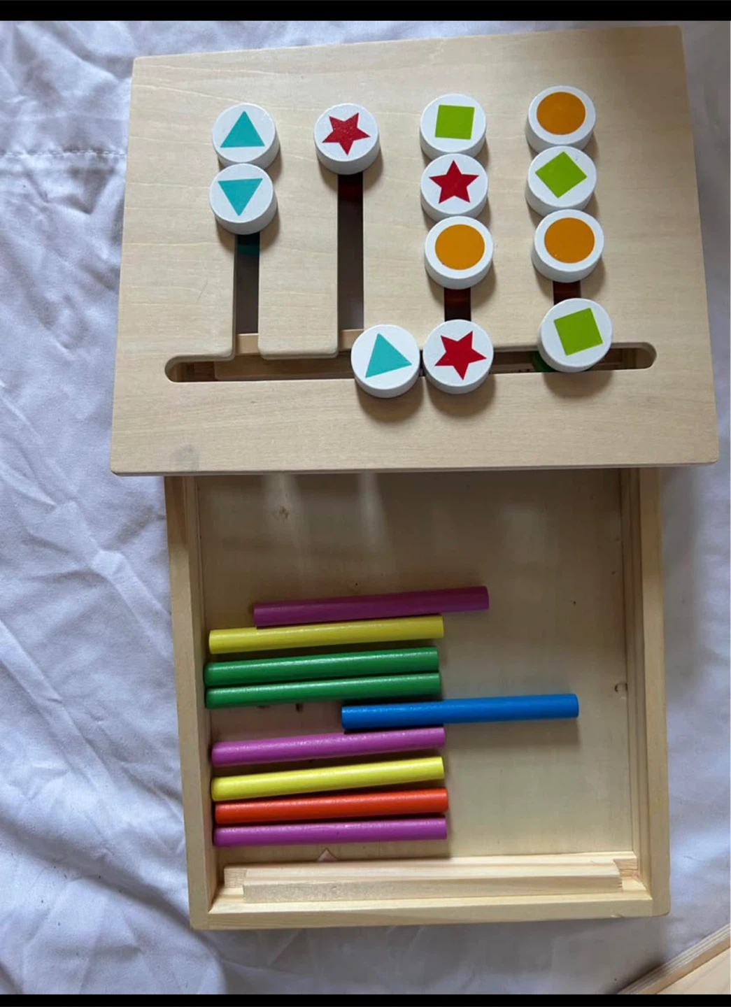 Lovevery Wooden Montessori Toy Set for Toddlers - photo 2