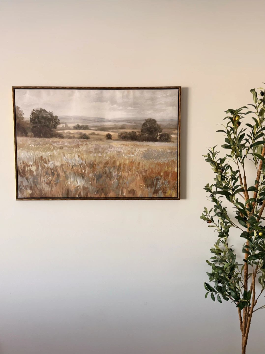 Framed Landscape Wall Art 26”x38”