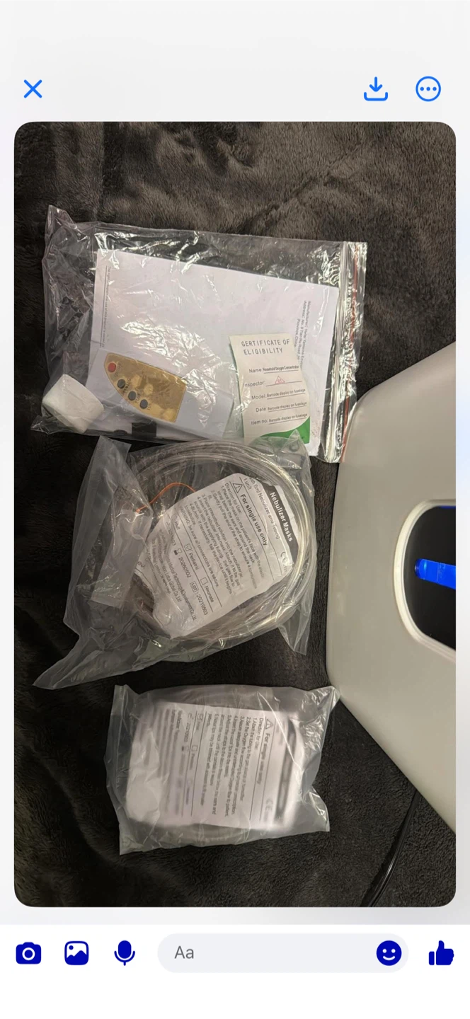 ADZHY Portable Oxygen Concentrator Machine - photo 2