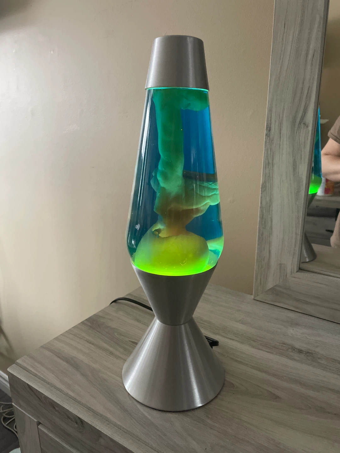 Lava Lamp - Blue & Green