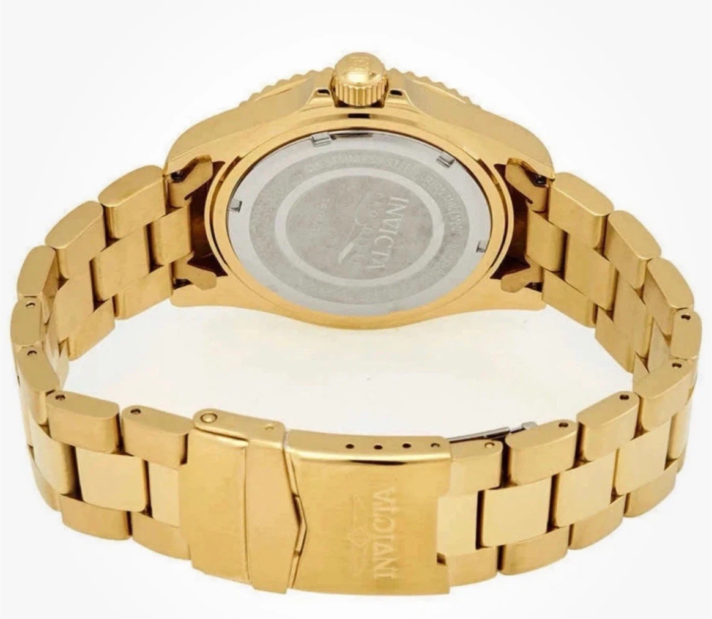 Invicta Pro Diver Gold Tone Blue Dial Men's Watch - photo 4