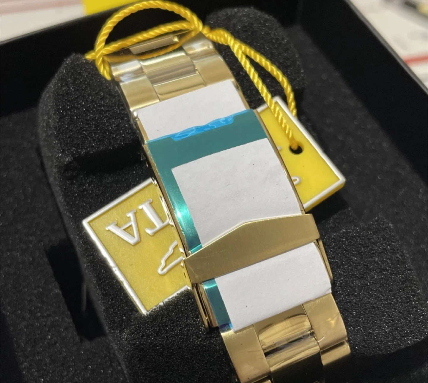 Invicta Pro Diver Gold Tone Blue Dial Men's Watch - photo 3