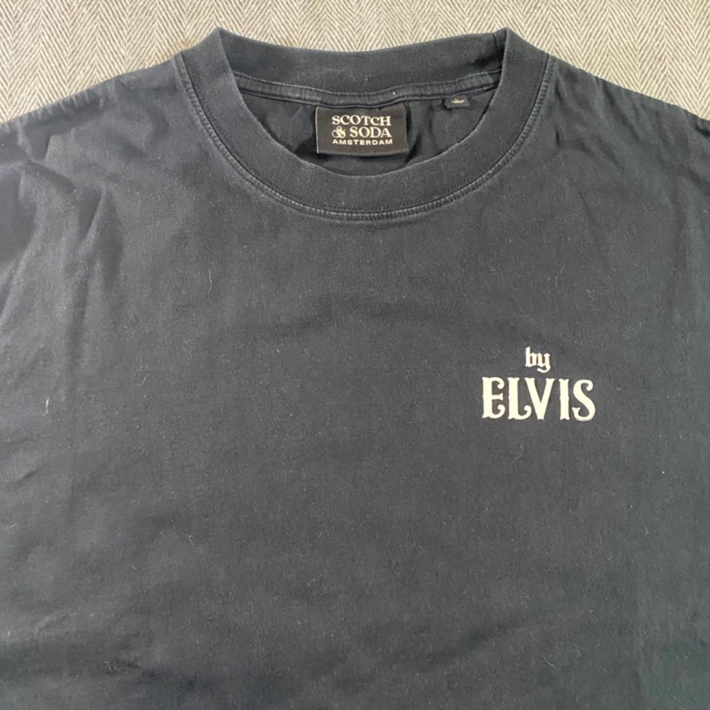 Scotch & Soda Black "GO Elvis" T-Shirt - Size L - photo 2