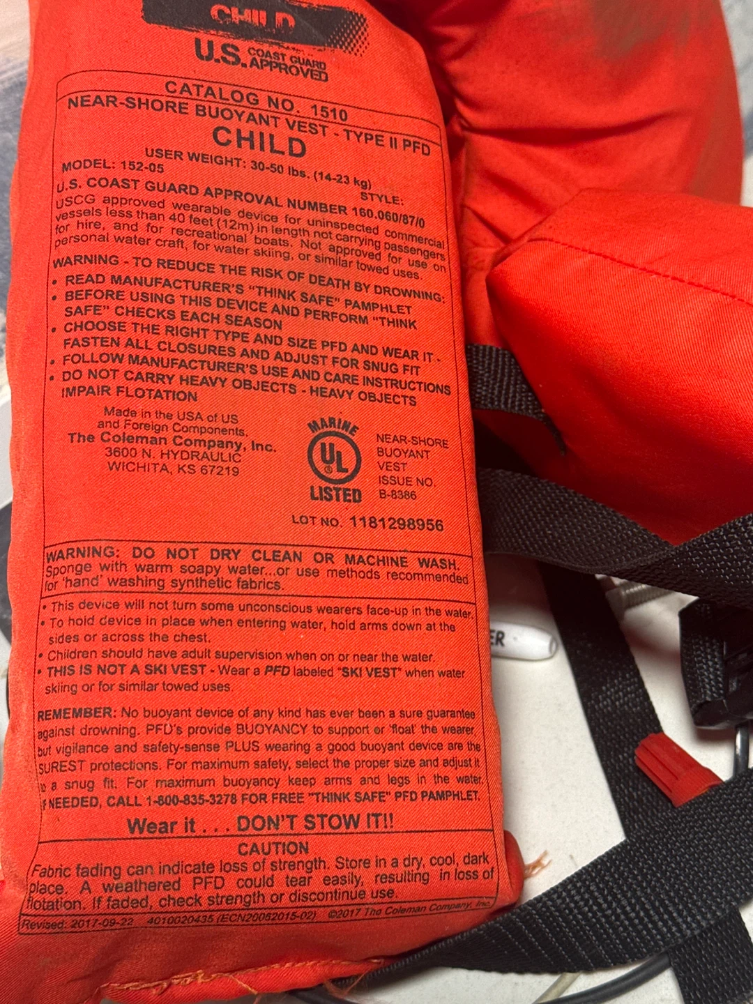 Child Life Vests (2) - photo 4