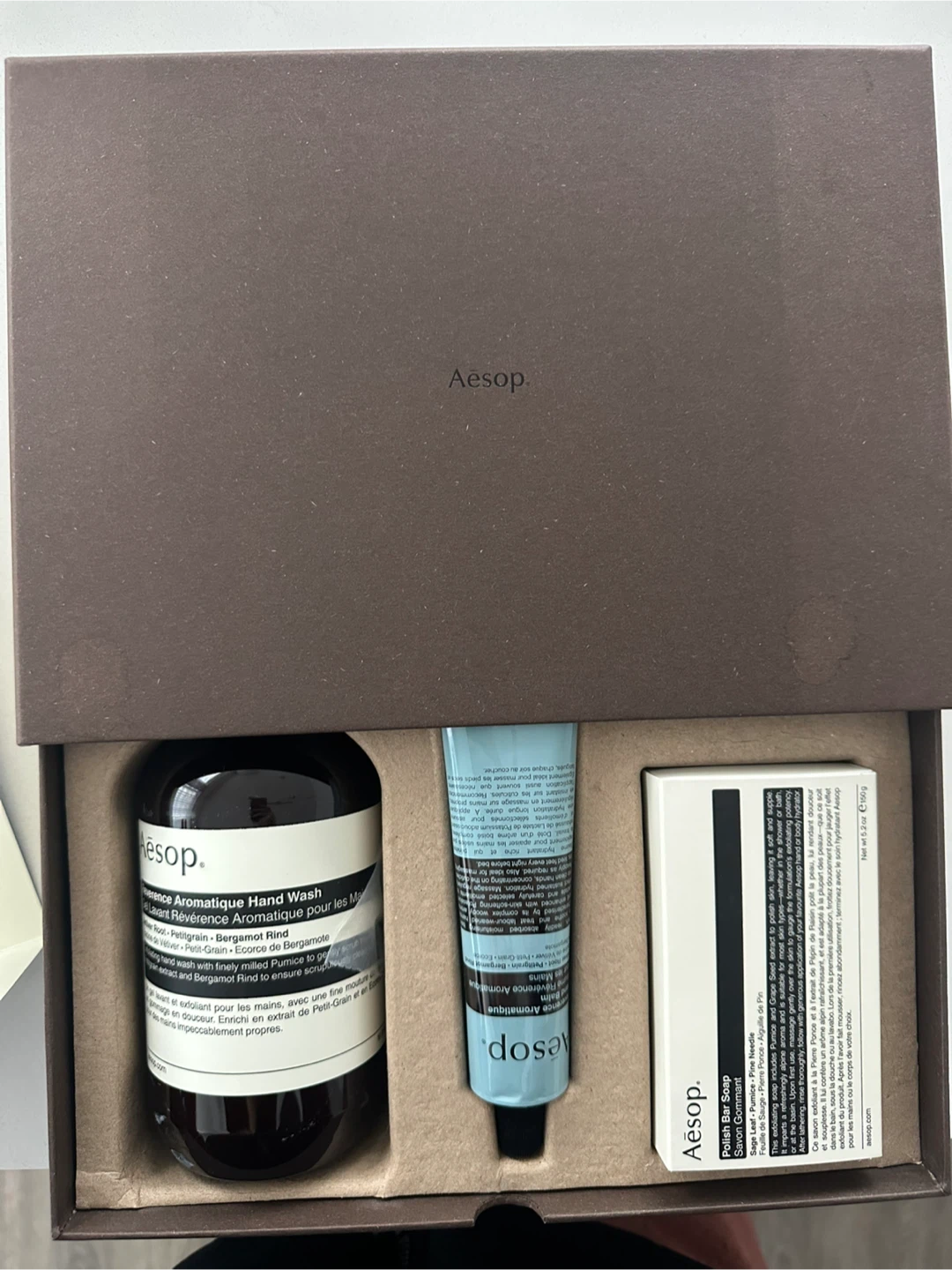 Aēsop Hand Balm, Hand Wash and Bar Soap Gift Set - photo 2
