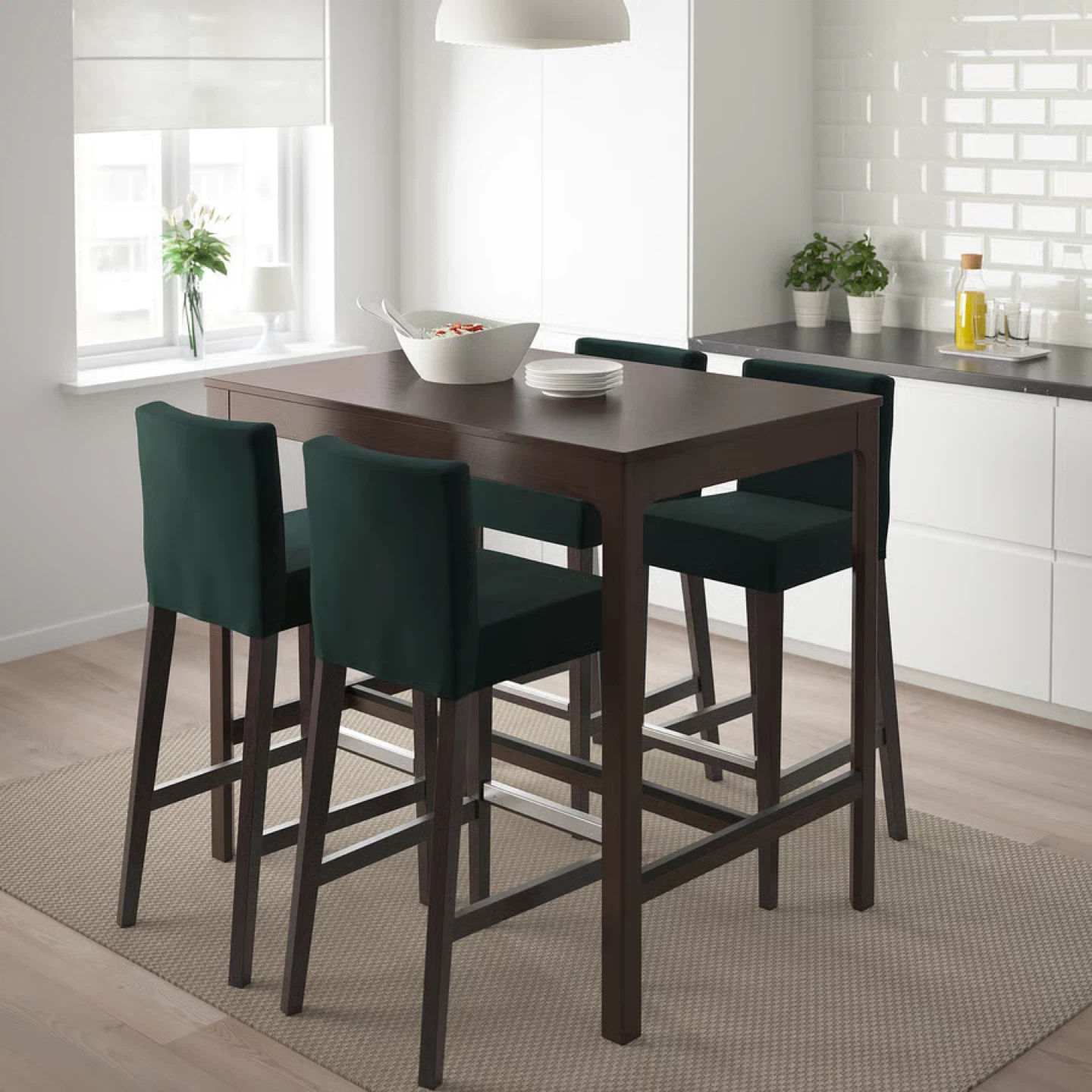 IKEA EKEDALEN Bar Table - Dark Brown - photo 2