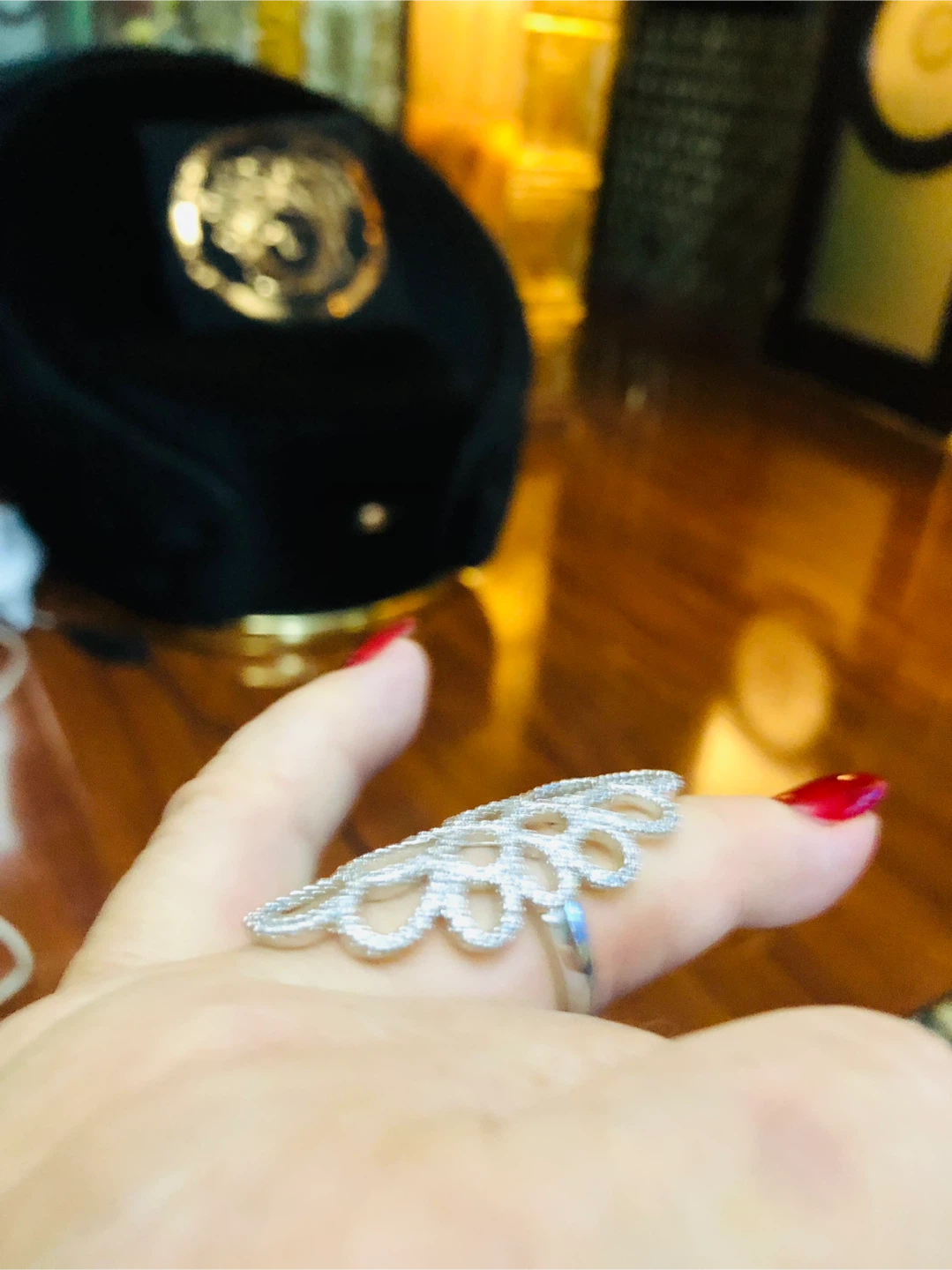 Pure  silver  Ring size 9 - photo 3