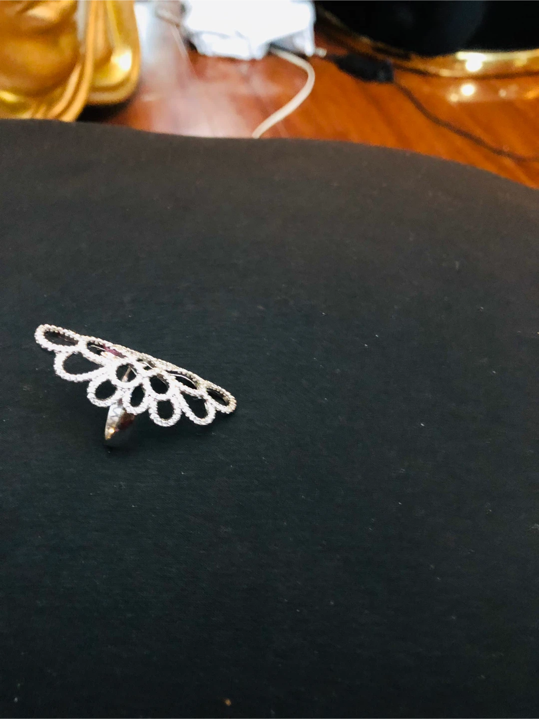 Pure  silver  Ring size 9 - photo 2