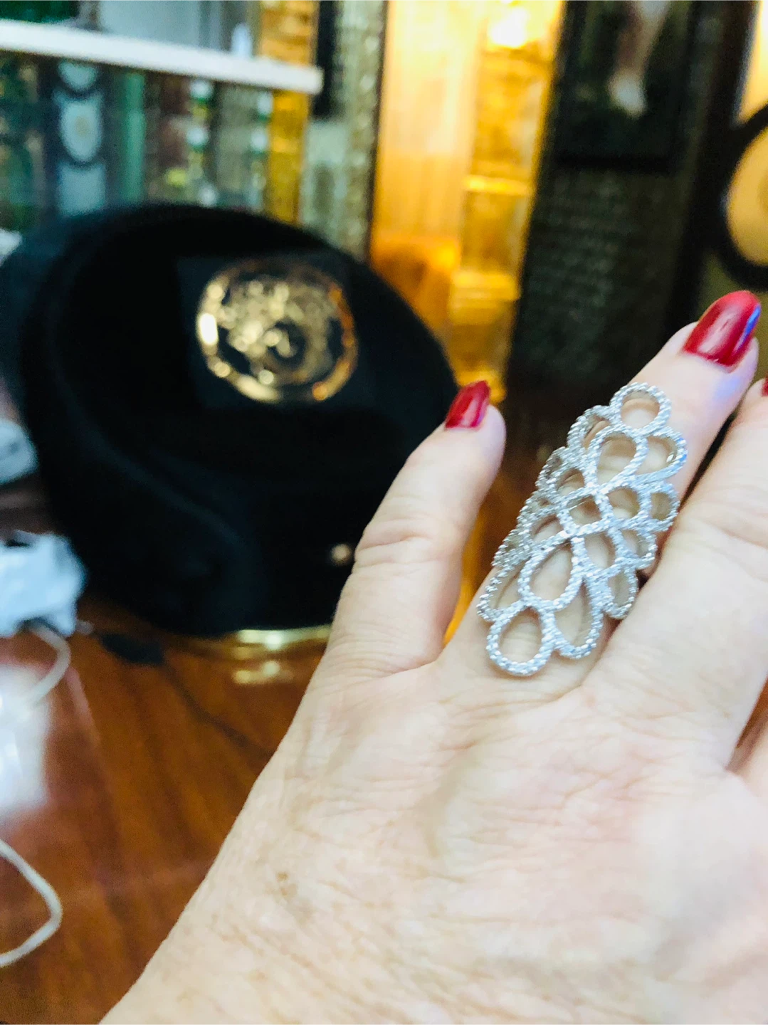 Pure  silver  Ring size 9 - photo 5