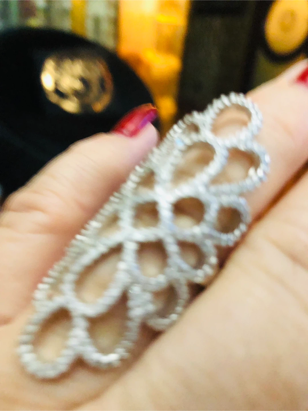 Pure  silver  Ring size 9 - photo 4