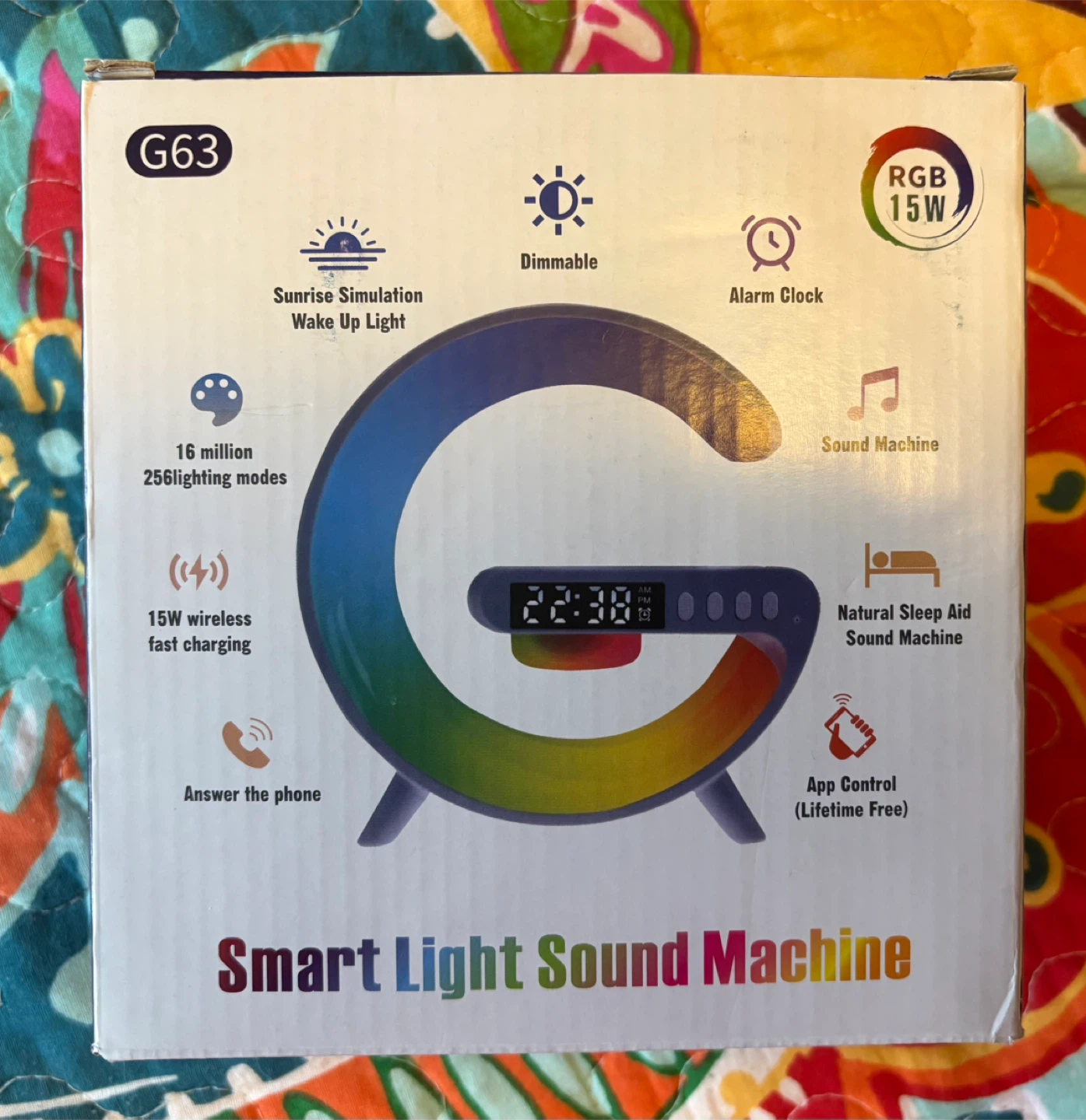 ✨✨G63 Intelligent Light Sound Machine - photo 2