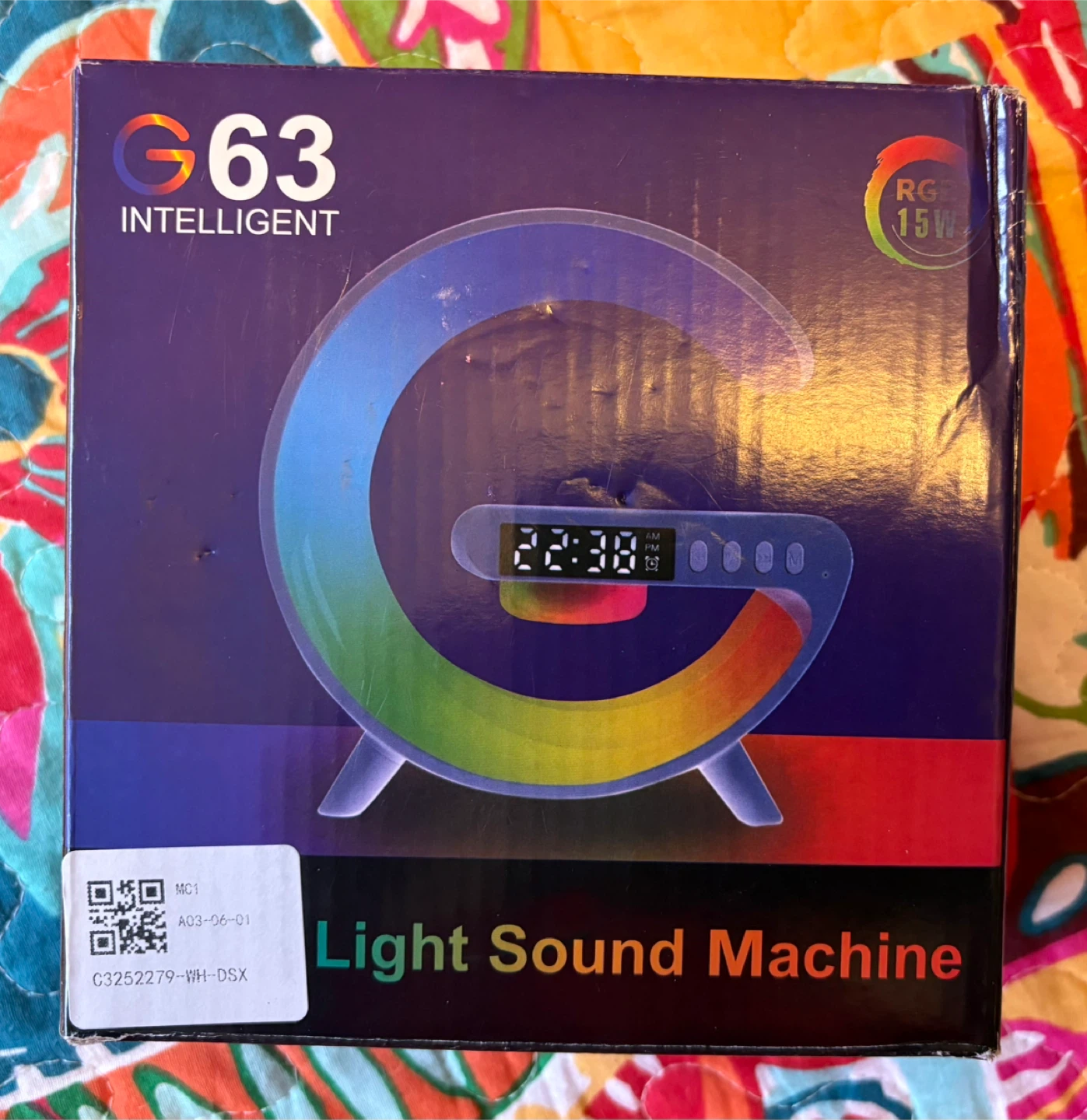 ✨✨G63 Intelligent Light Sound Machine