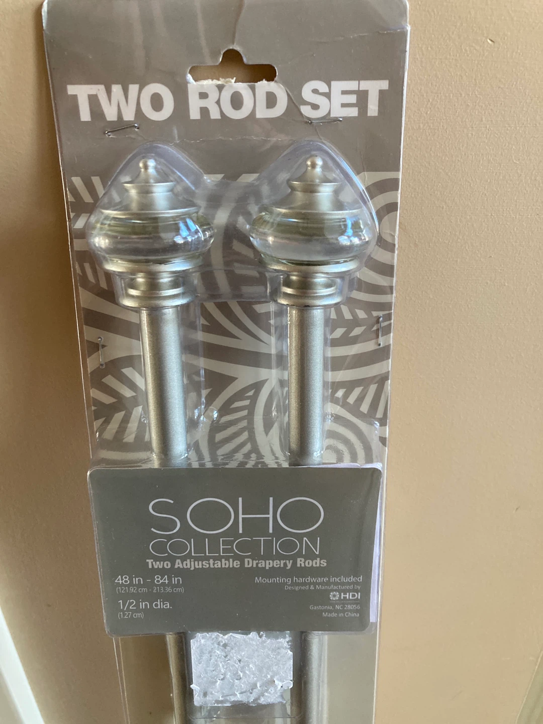 Soho Collection Two Adjustable Drapery Rods - photo 2