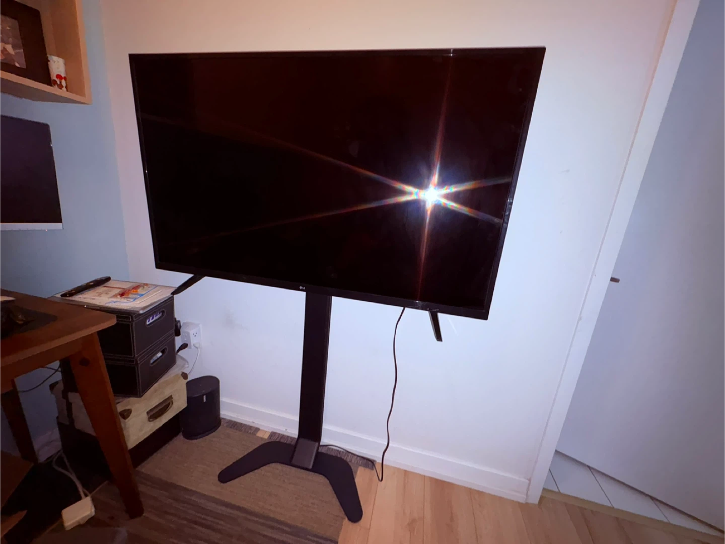 LG Smart Television and stand - photo 3