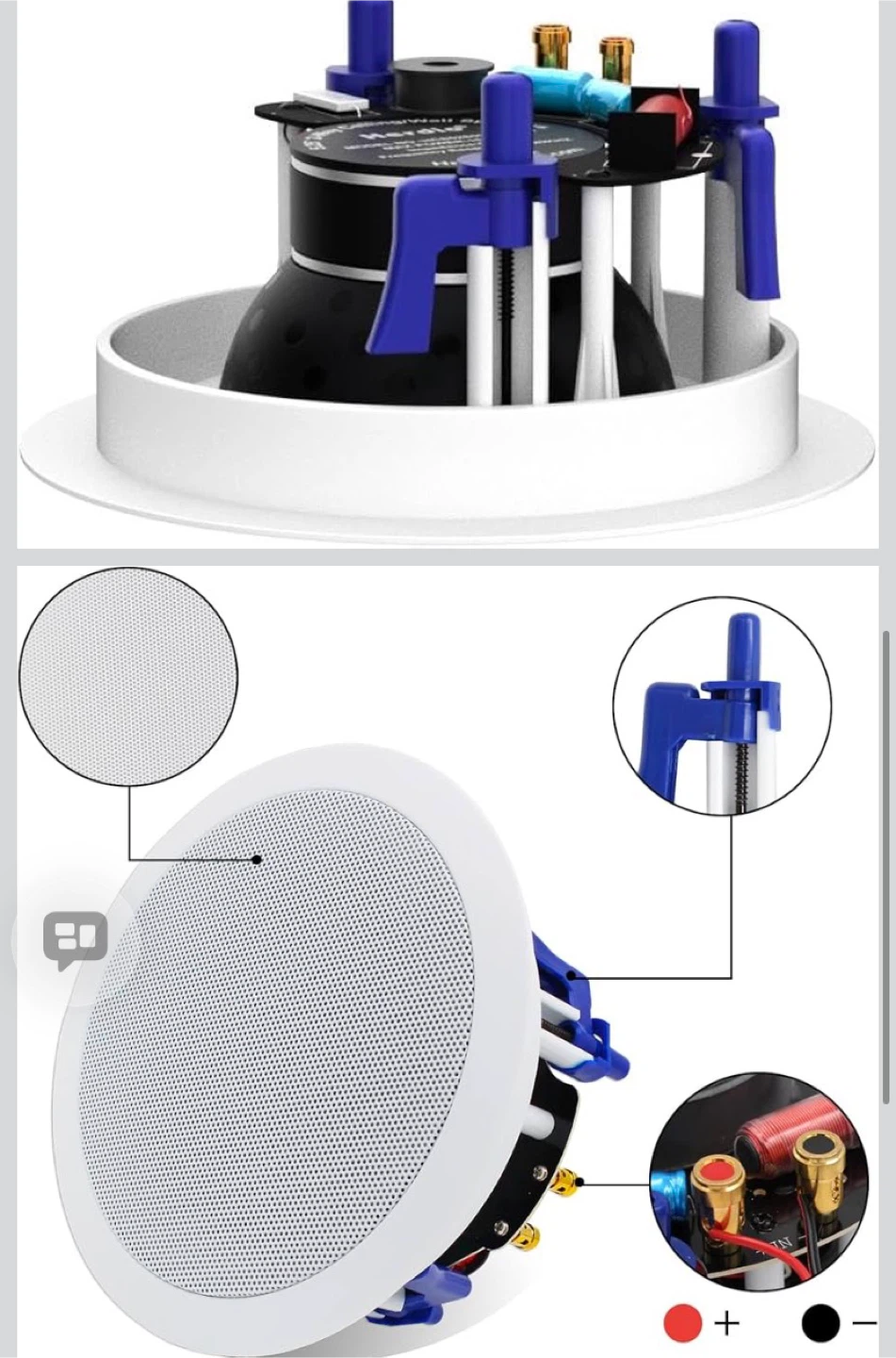 Herdio 5.25 Inch Bluetooth Ceiling Speakers (4 Speakers) - photo 5