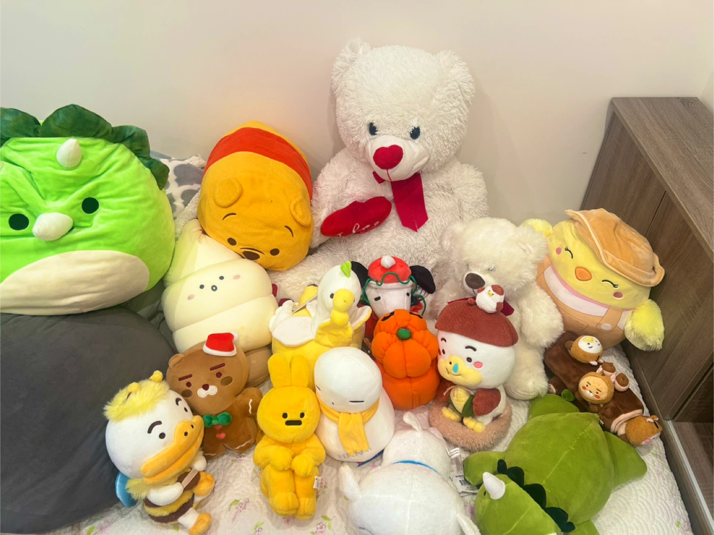 Assorted Stuffed Animals and Plush Toys