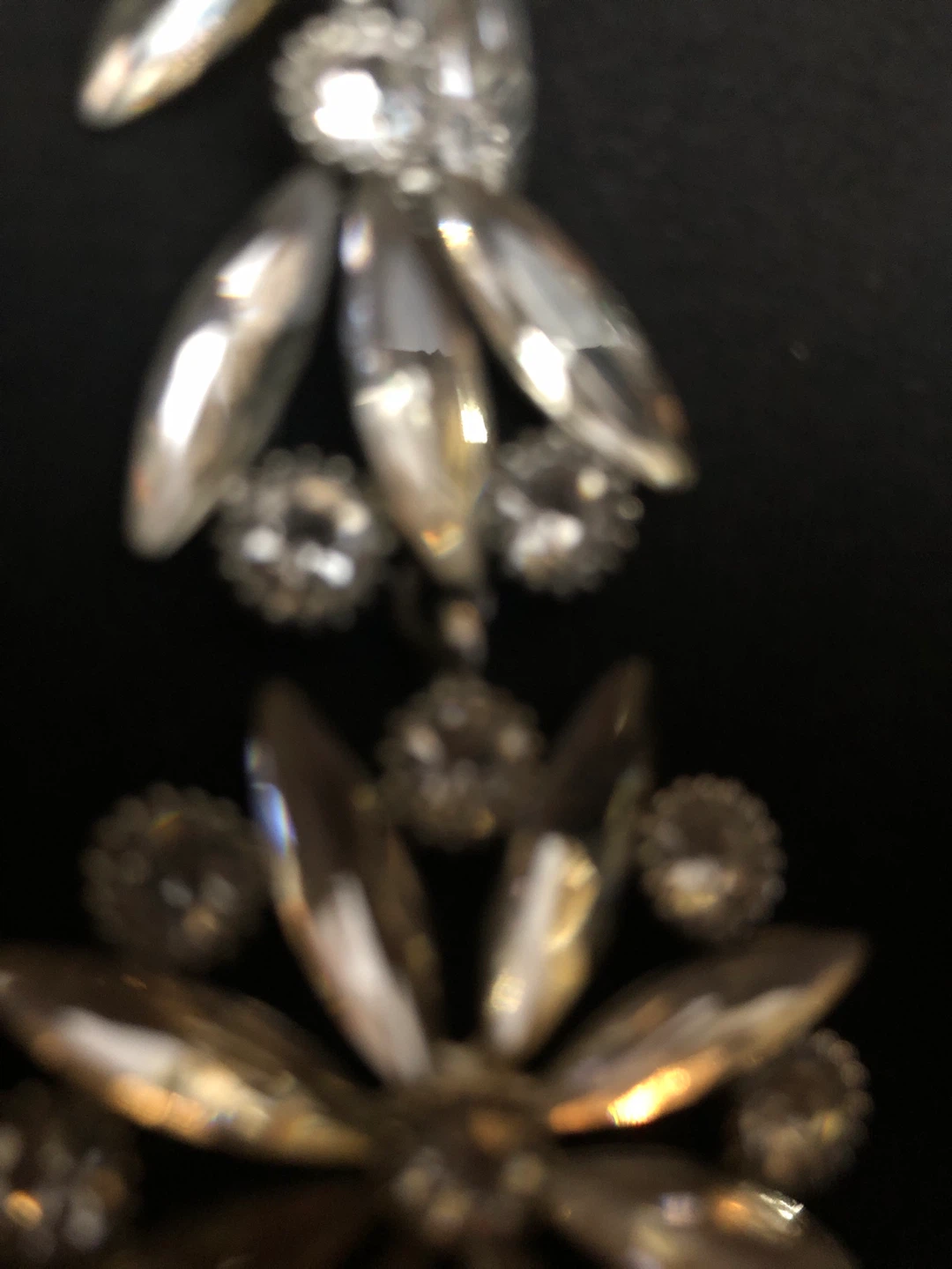 Swarovski Flower Drop Earrings - photo 3
