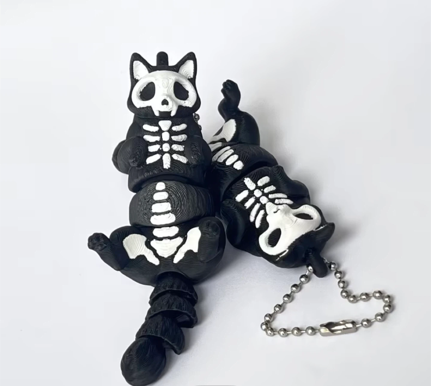 3D printed Skeleton Animal Keychain