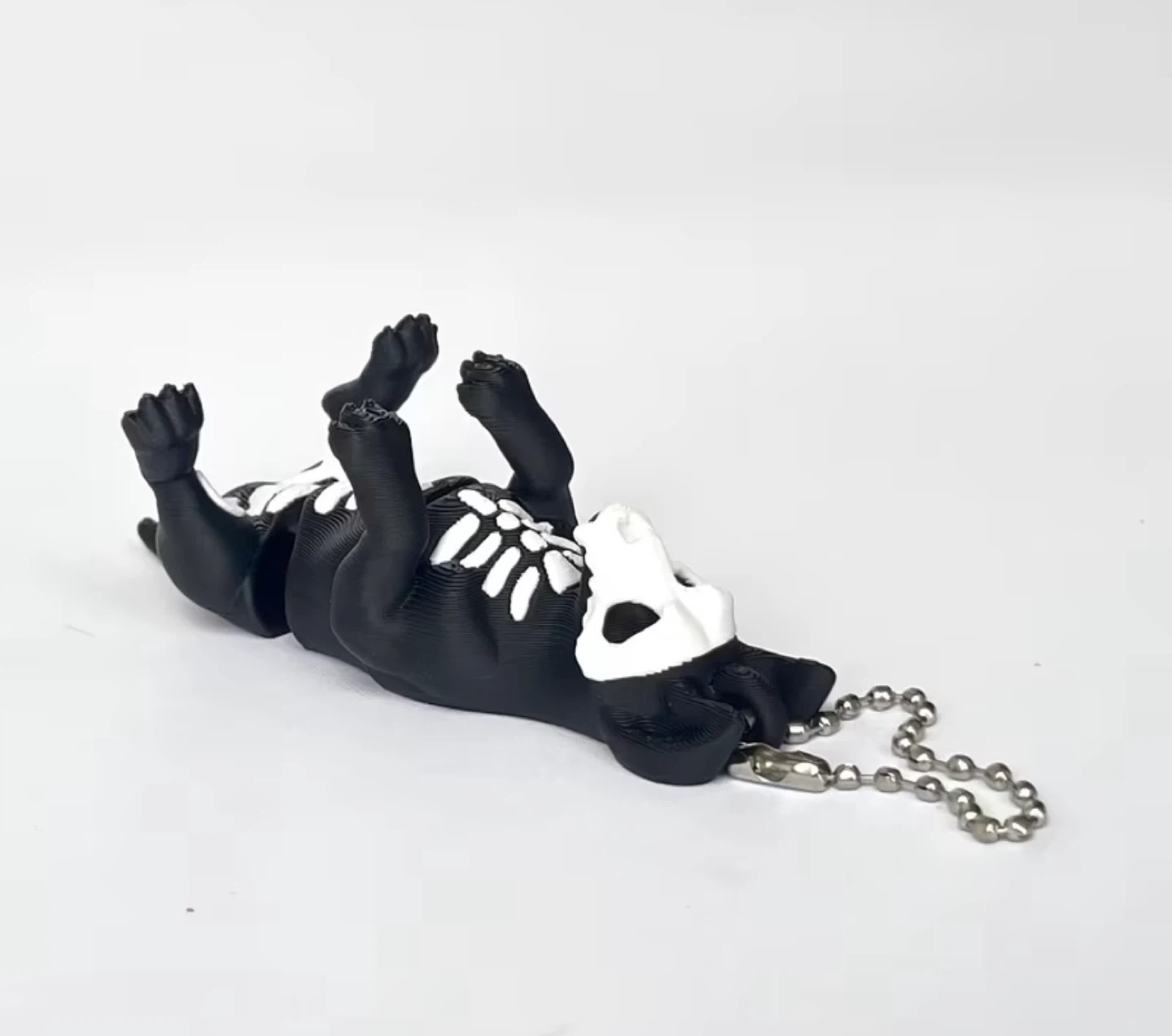 3D printed Skeleton Animal Keychain - photo 3