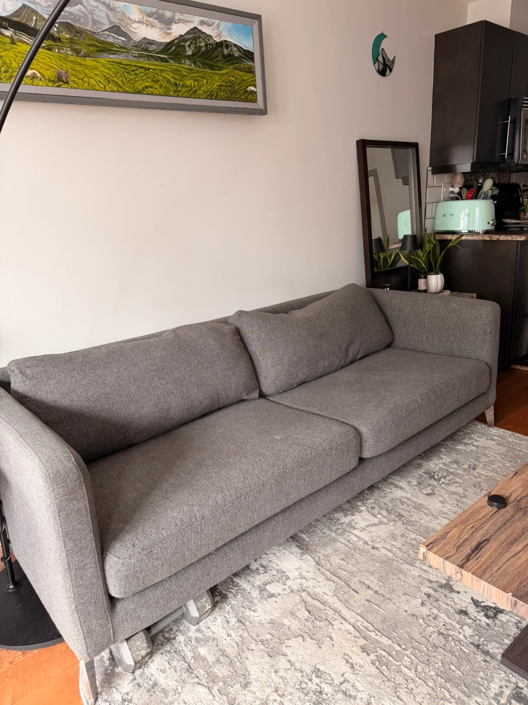 STRUCTUBE GREY SOFA