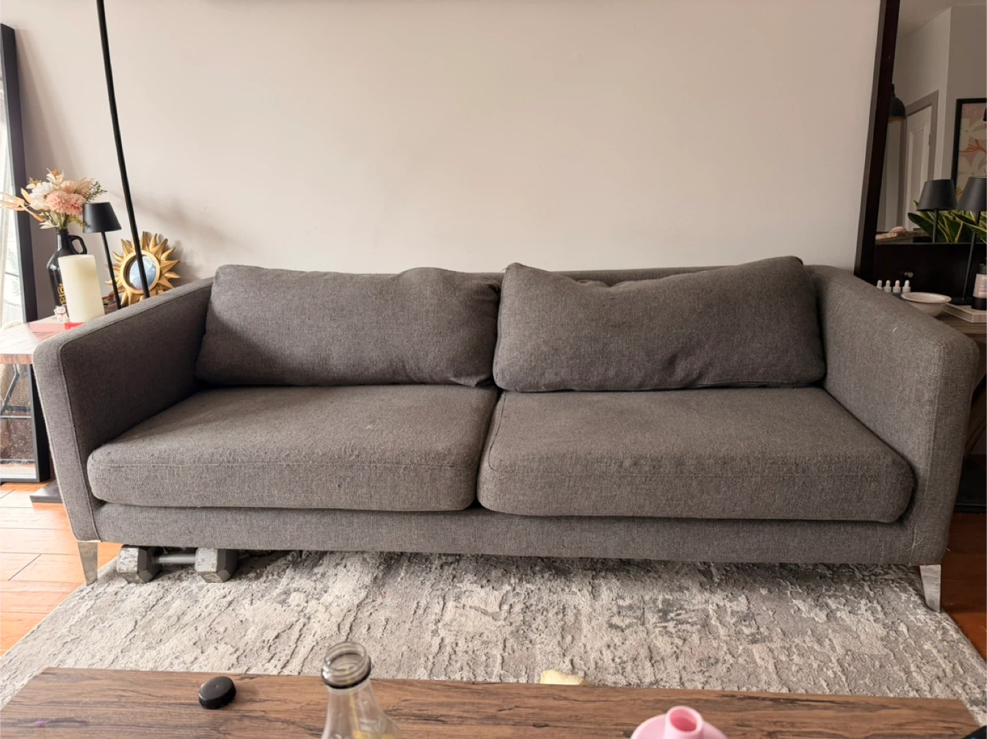 STRUCTUBE GREY SOFA - photo 2