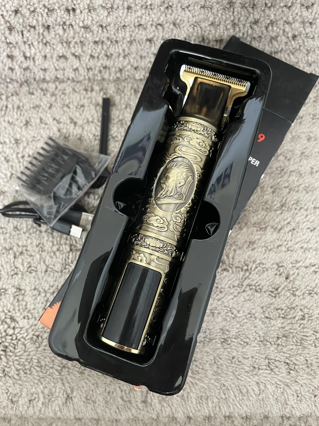 Vintage T9 Professional Hair Clipper beard trimmer - photo 2