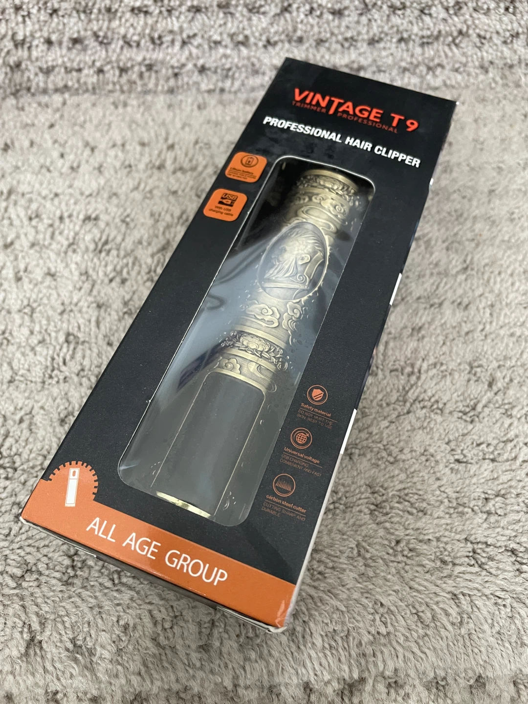 Vintage T9 Professional Hair Clipper beard trimmer - photo 5