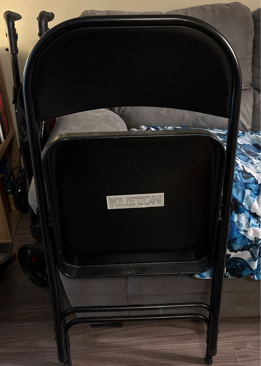 Kleton Folding Chair - Black - photo 2