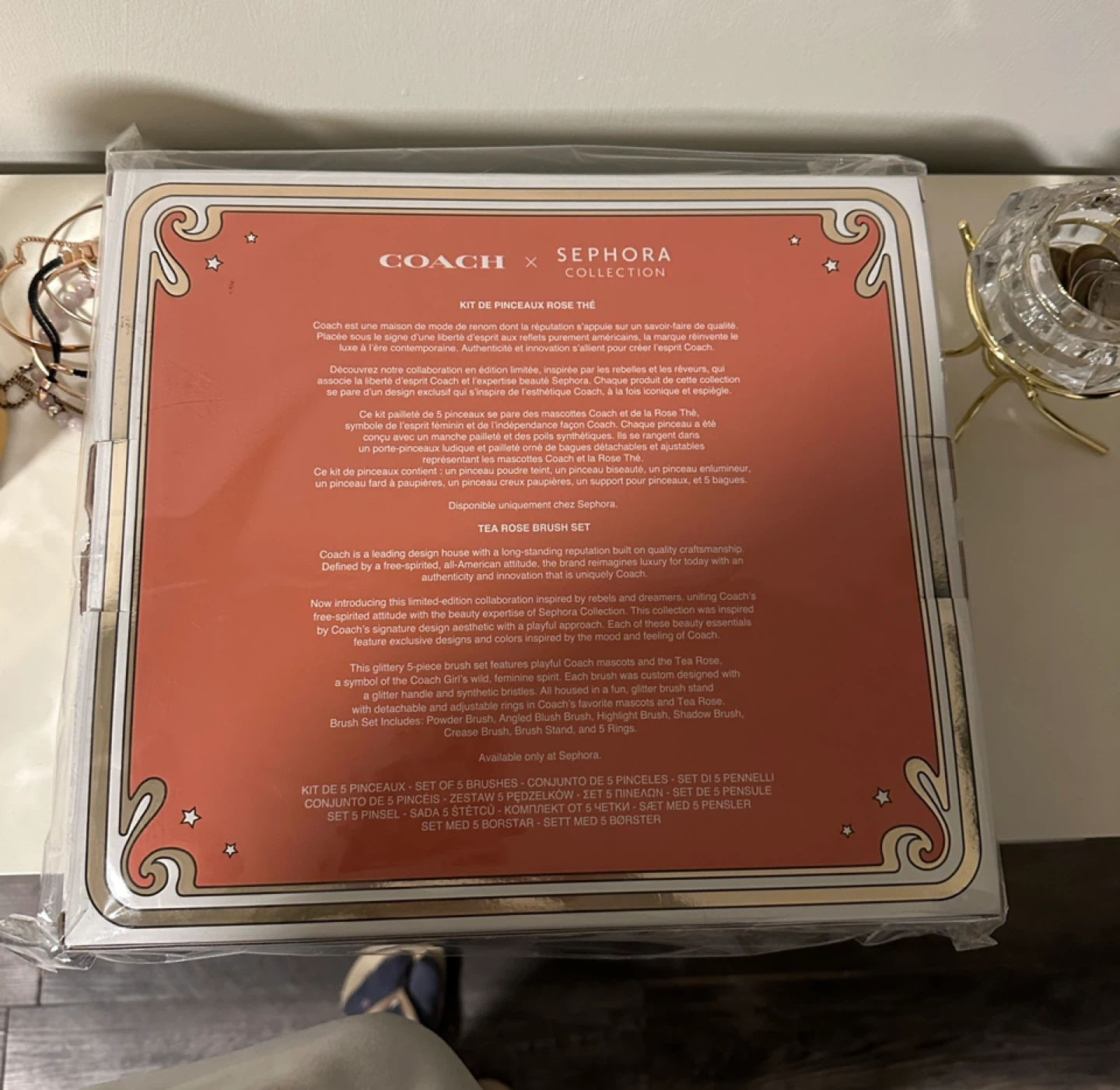 Coach x Sephora Collection Tea Rose Brush Set - photo 3