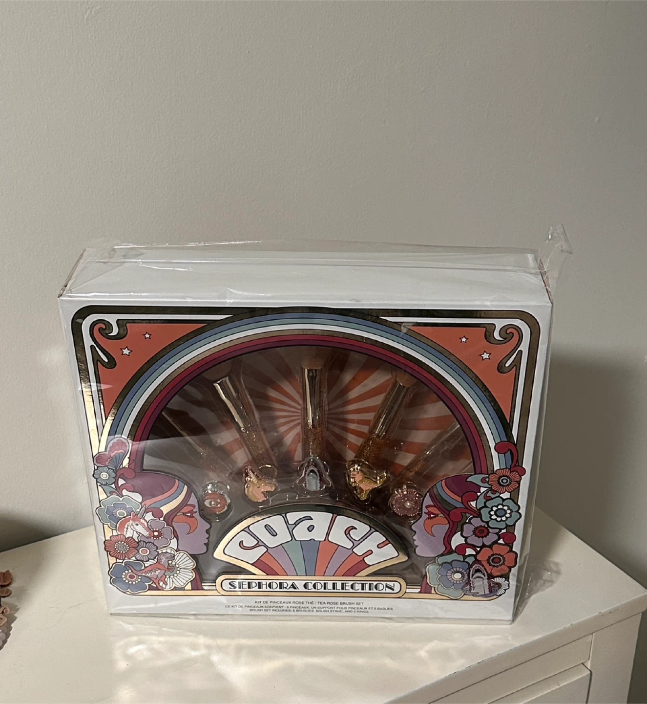 Coach x Sephora Collection Tea Rose Brush Set