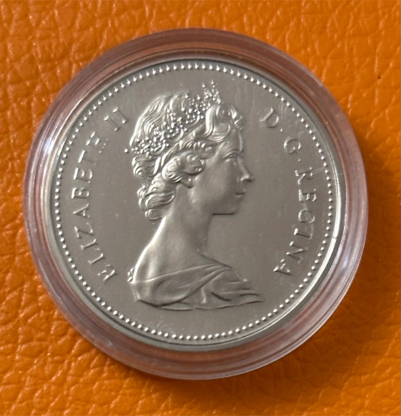 1976 Canada Dollar Coin - photo 2