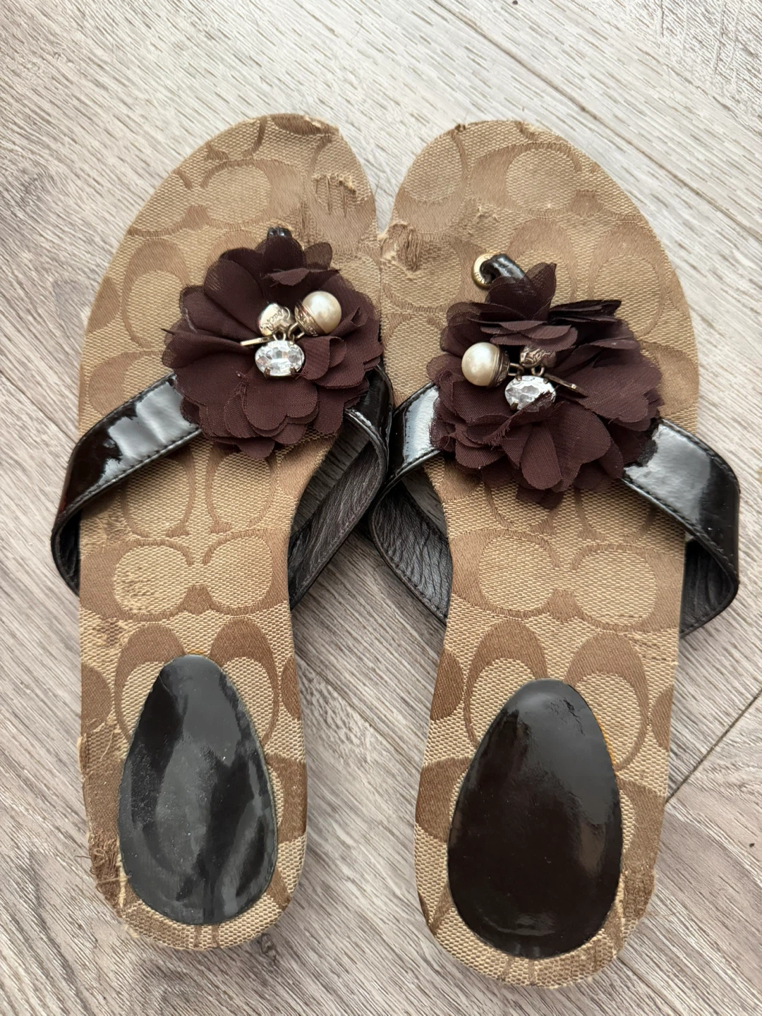 Women’s size 5 - Coach Flip Flops