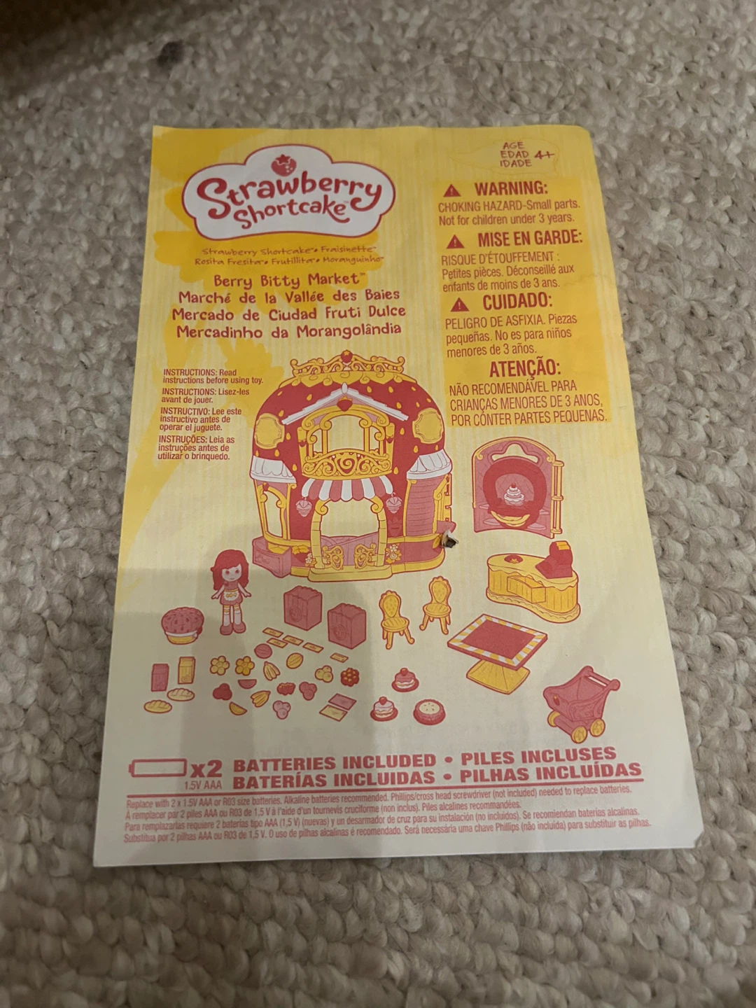 Strawberry Shortcake Berry Bitty Market Playset - photo 4