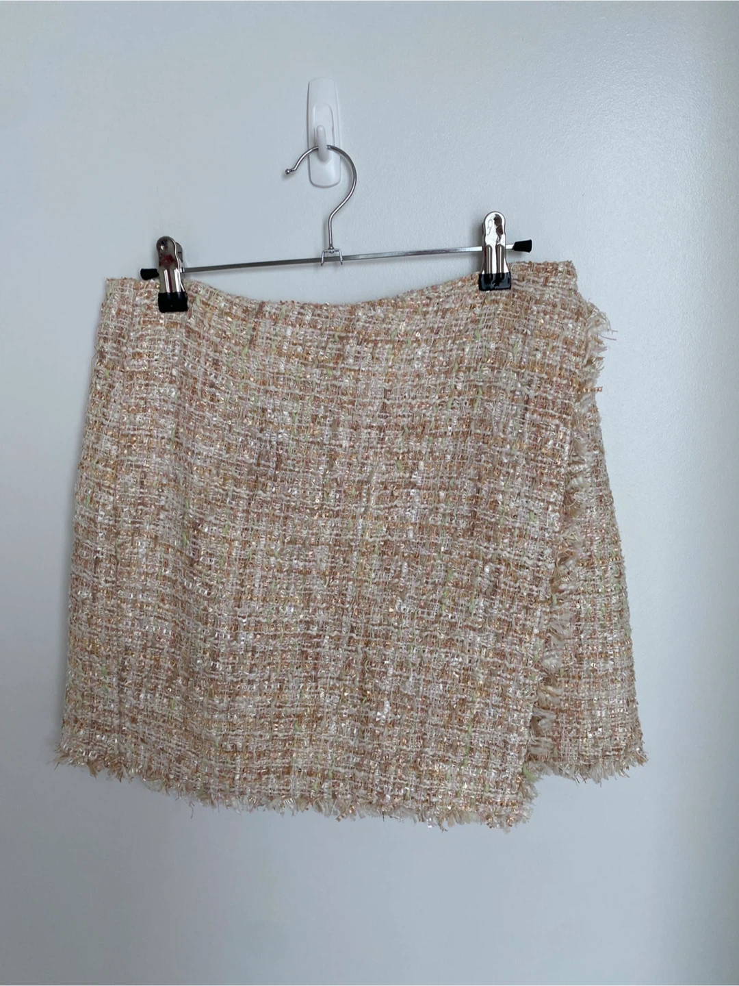 Tweed Mini Skirt - size M
