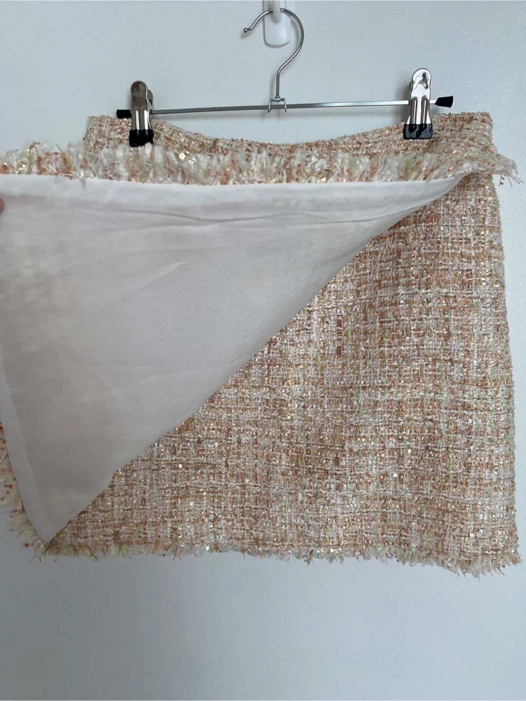 Tweed Mini Skirt - size M - photo 2