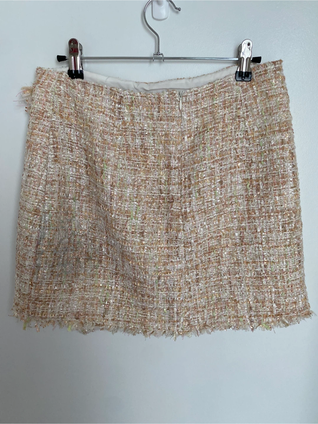 Tweed Mini Skirt - size M - photo 3
