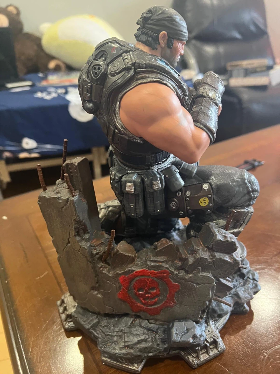 Gears of War Marcus Fenix Statue - photo 4