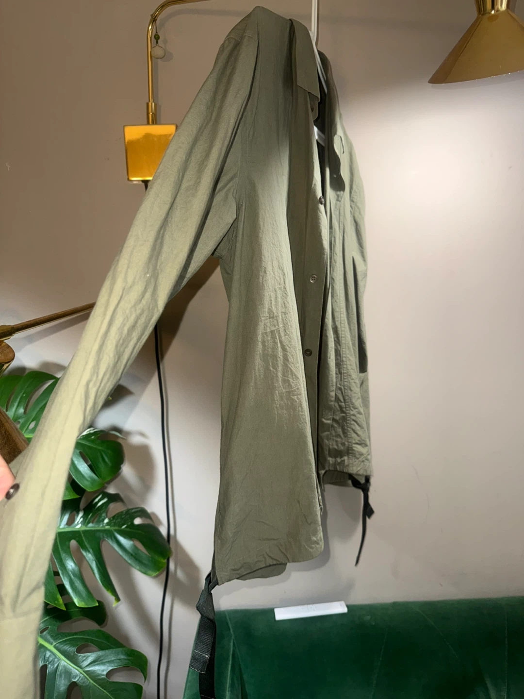 Marni Men's Green Long Sleeve Button Up Shirt - photo 2