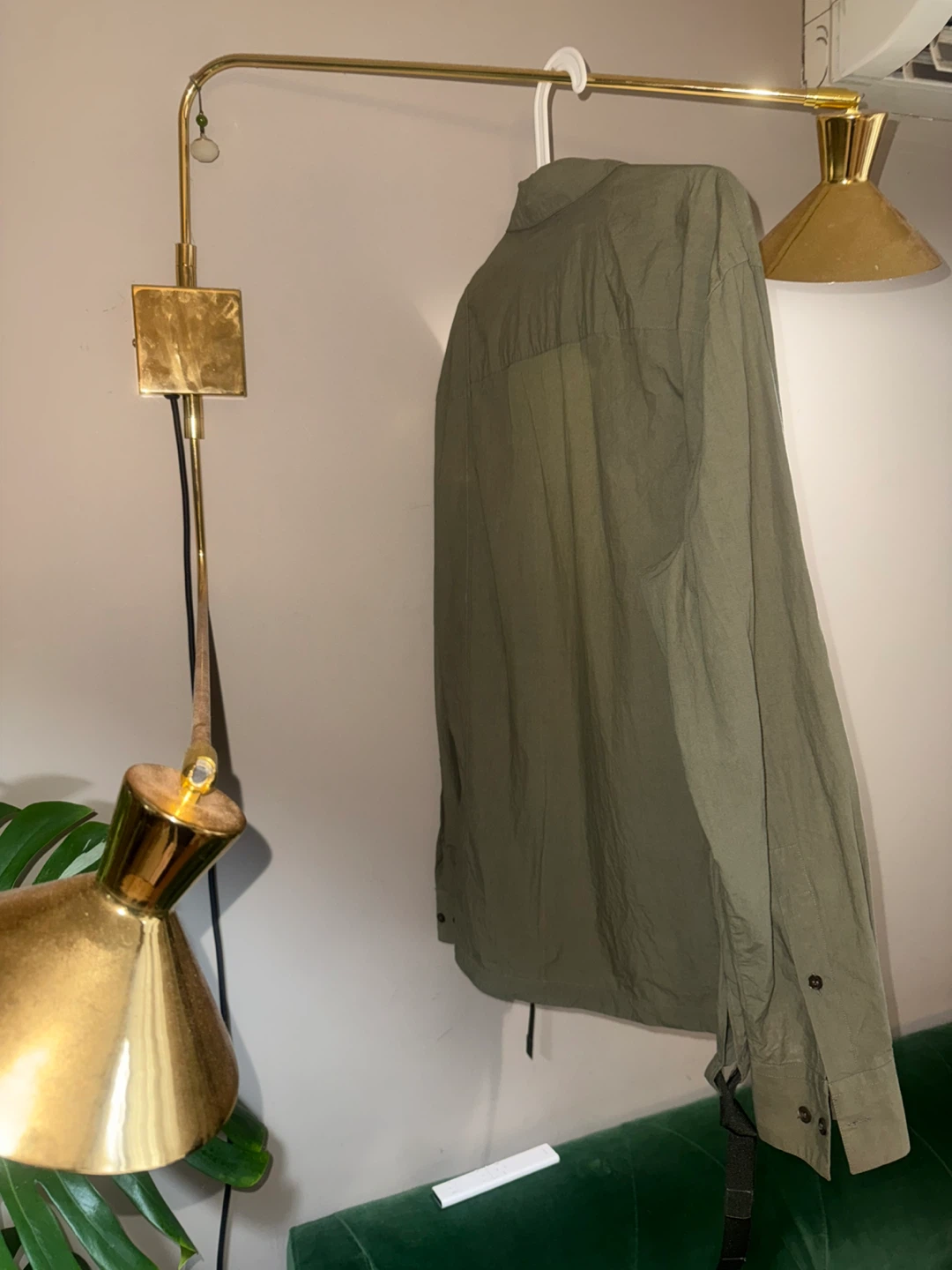 Marni Men's Green Long Sleeve Button Up Shirt - photo 3