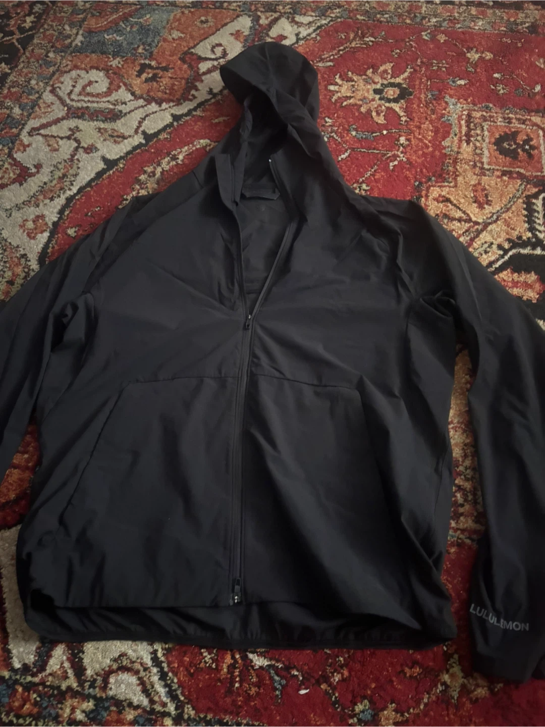 Lululemon Black Pace Breaker Zip Up