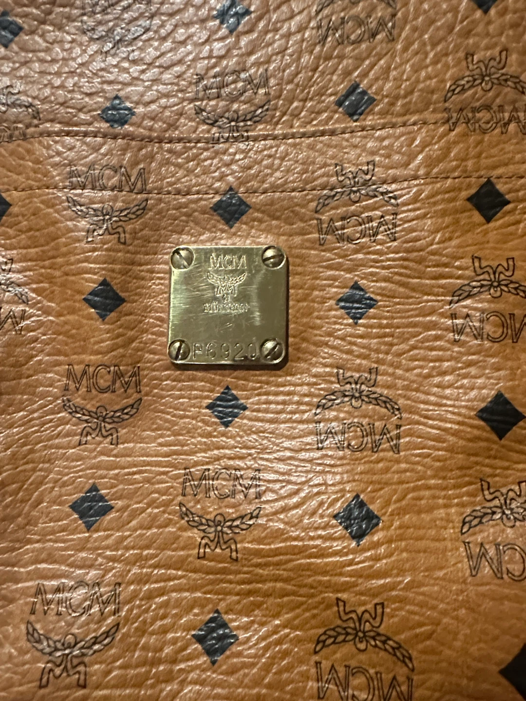 MCM Visetos Shopper Tote Bag - photo 3