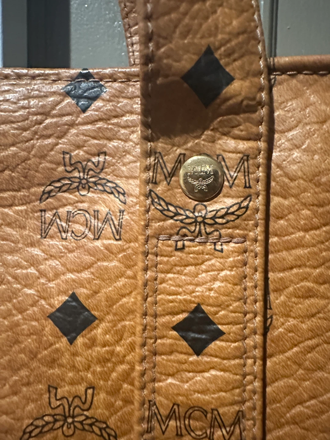 MCM Visetos Shopper Tote Bag - photo 4