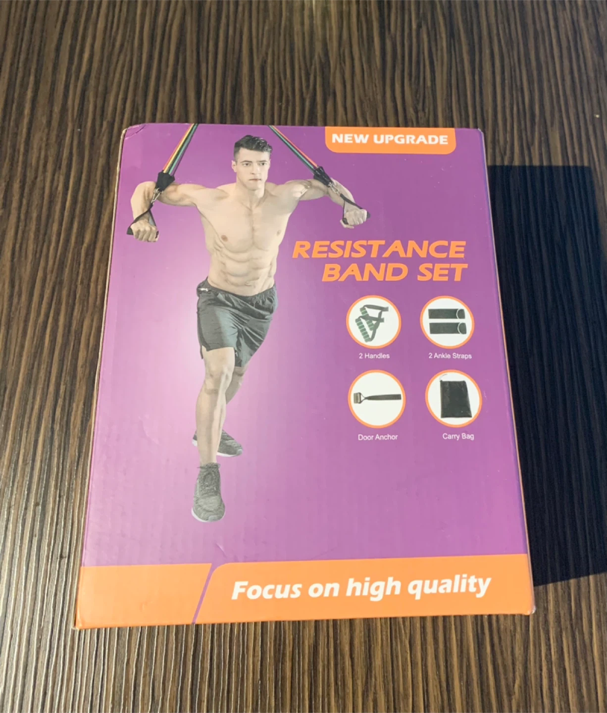 5 Colours Resistance Band Set