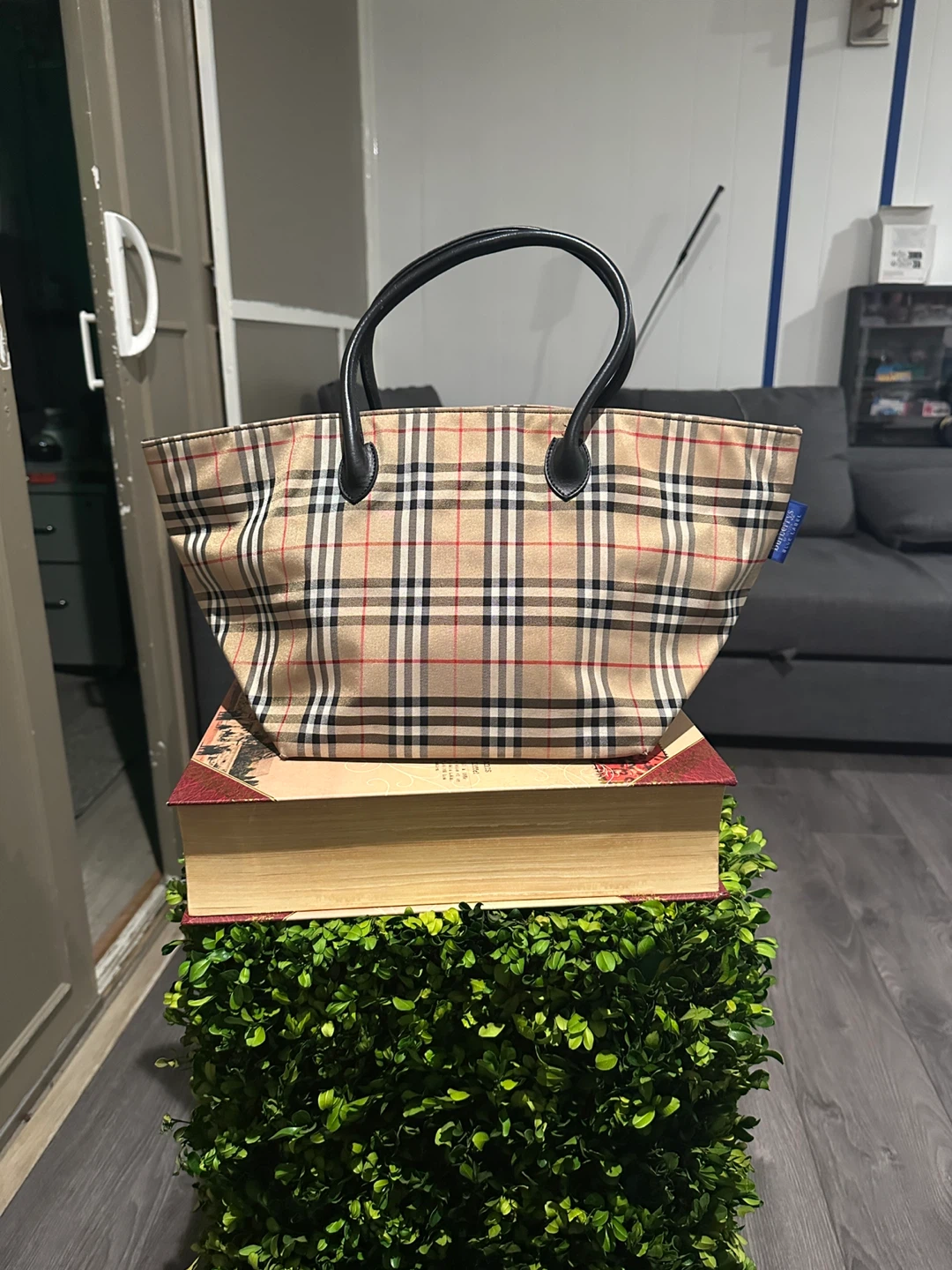 Burberrys Blue Label Tote Bag