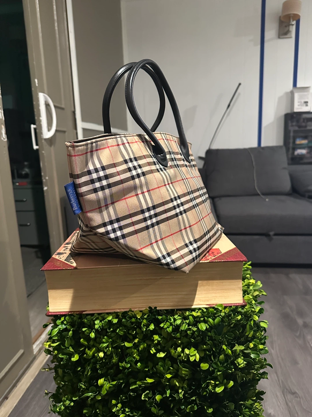 Burberrys Blue Label Tote Bag - photo 3