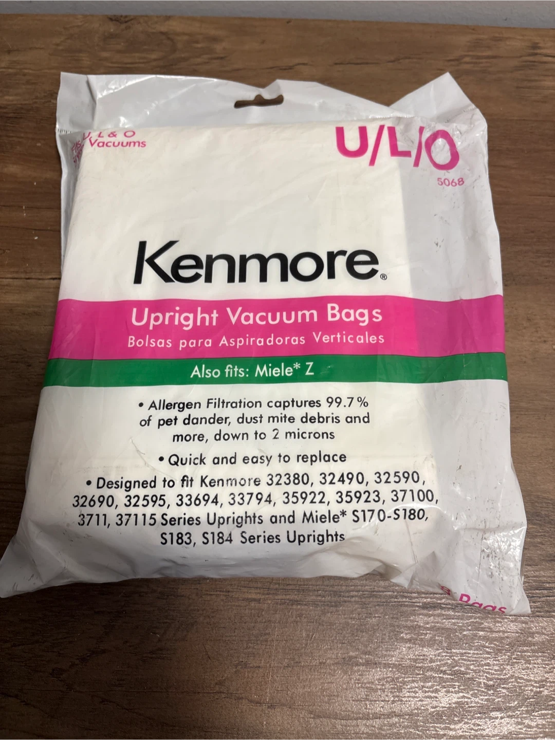 Kenmore Upright Vacuum Bags (8 in the Bag) - photo 2