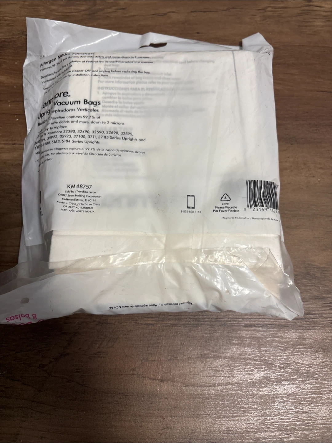 Kenmore Upright Vacuum Bags (8 in the Bag) - photo 4