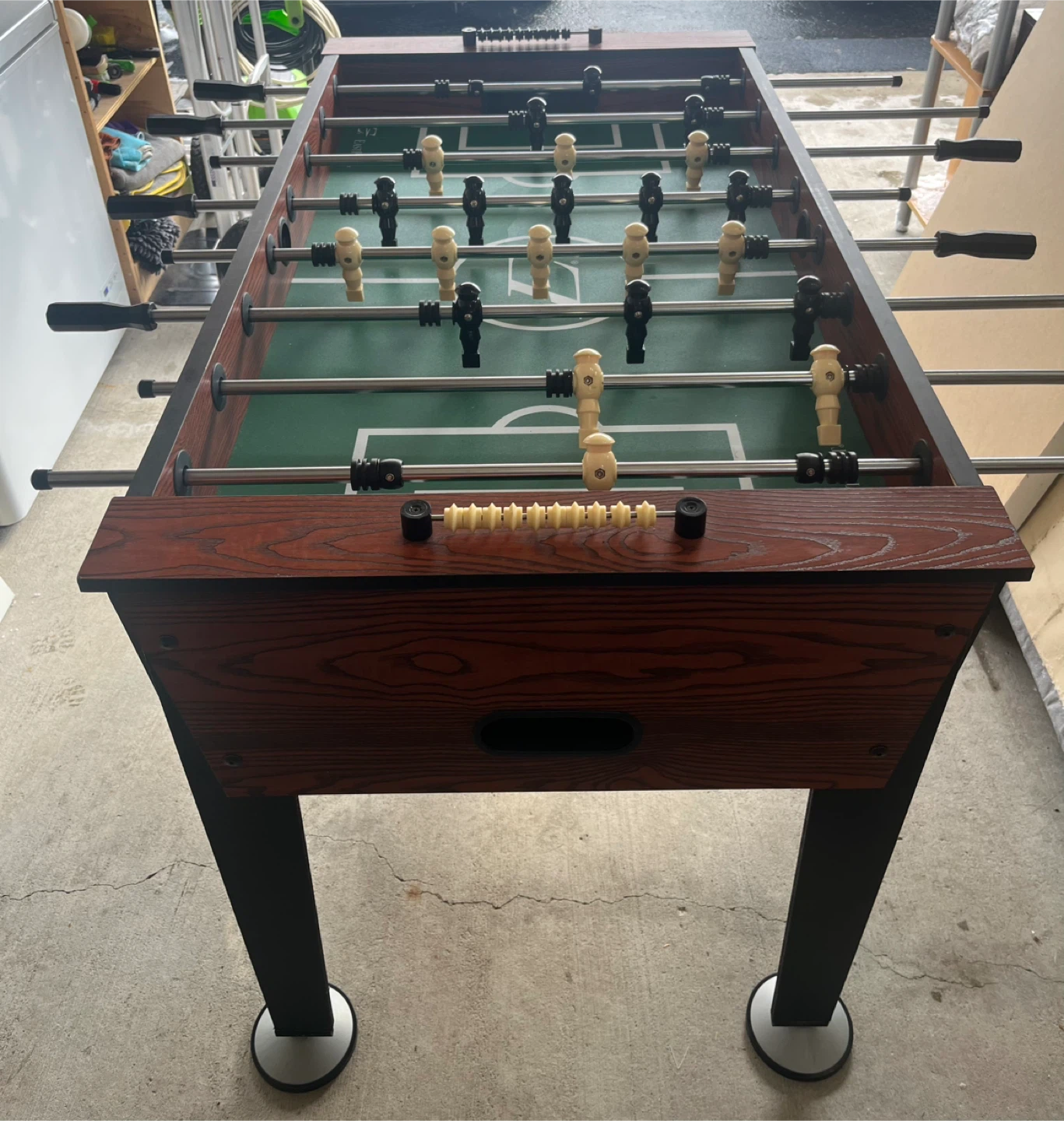 Foosball Table with Balls