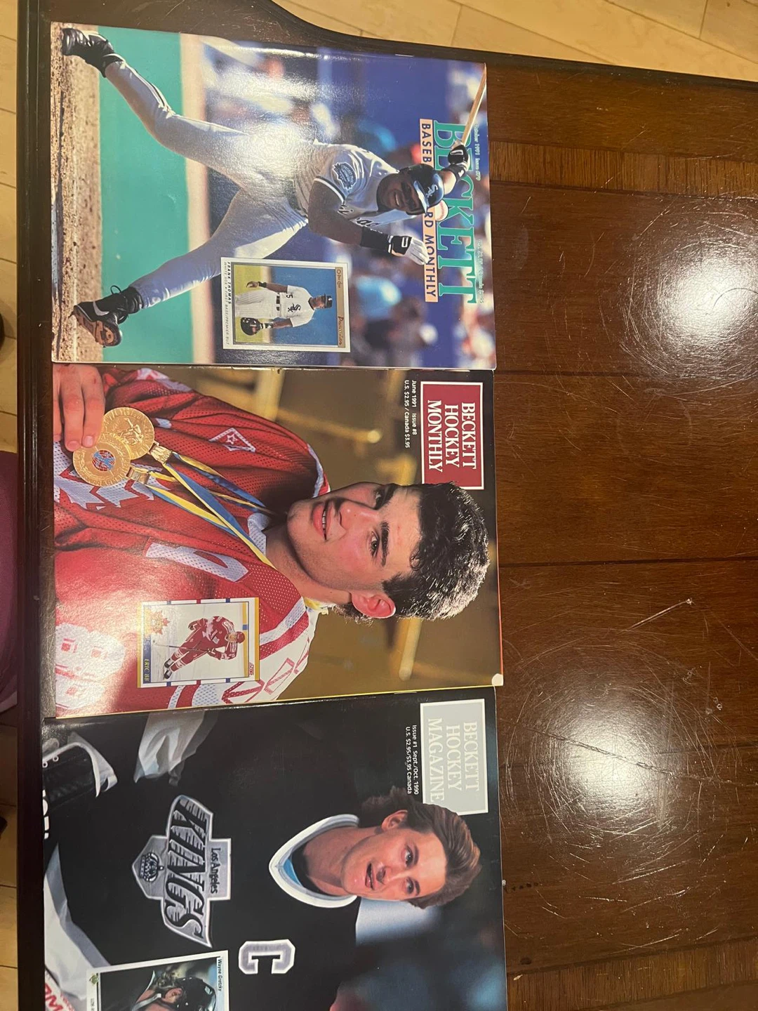 Beckett Hockey & Baseball Monthly Magazines (3 issues) - photo 5