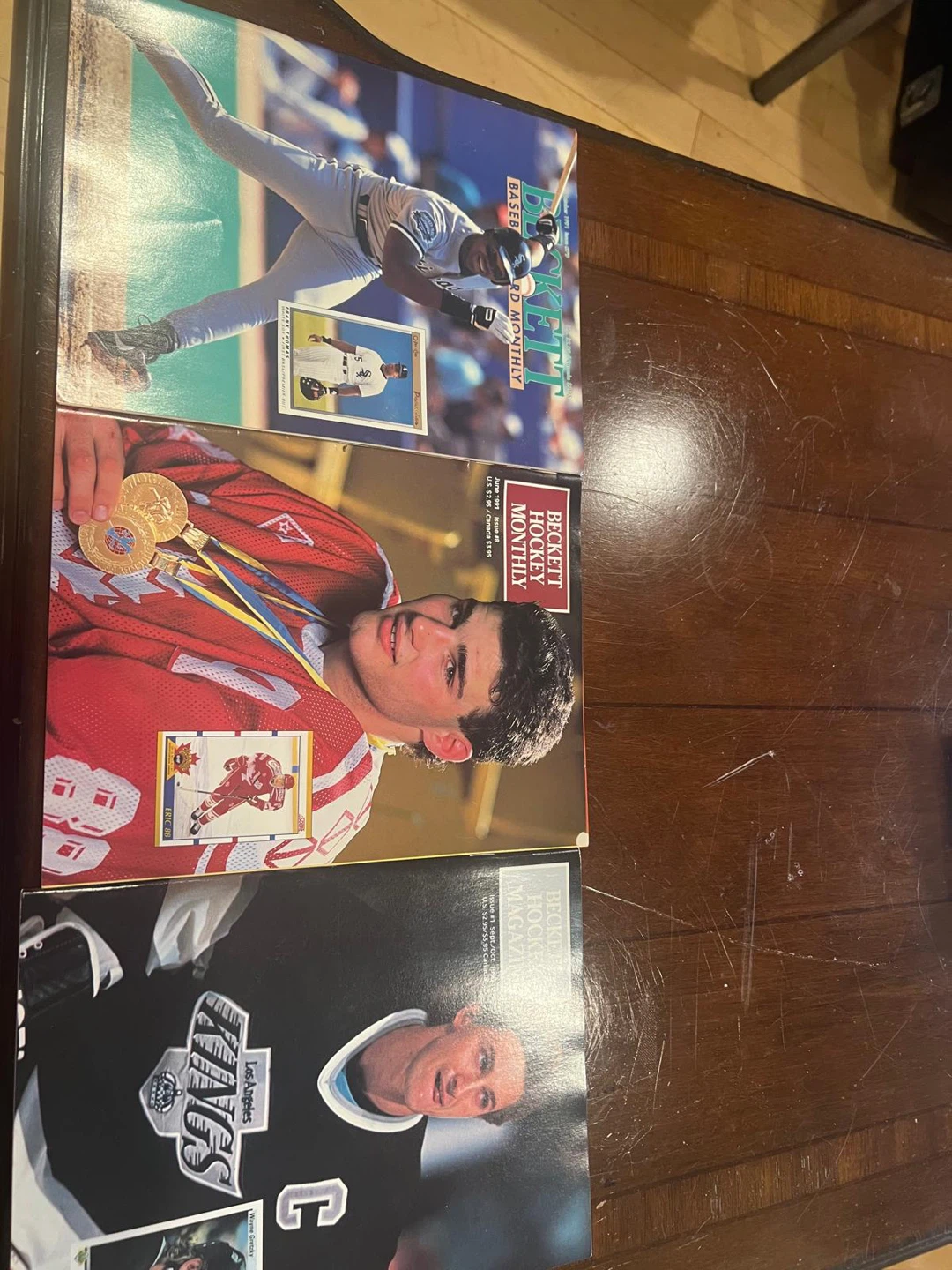 Beckett Hockey & Baseball Monthly Magazines (3 issues) - photo 4
